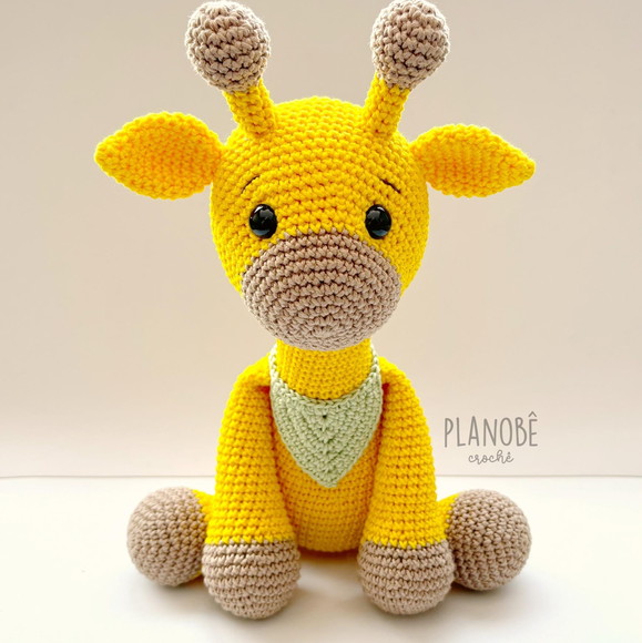 Girafa Gigi Amigurumi Crochê - Imagem 2