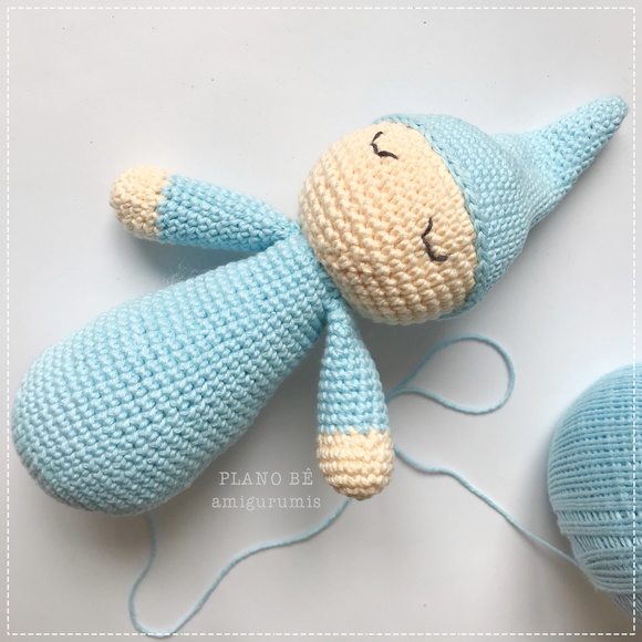 Naninha Bebê Dorminhoco - Amigurumi - Imagem 3