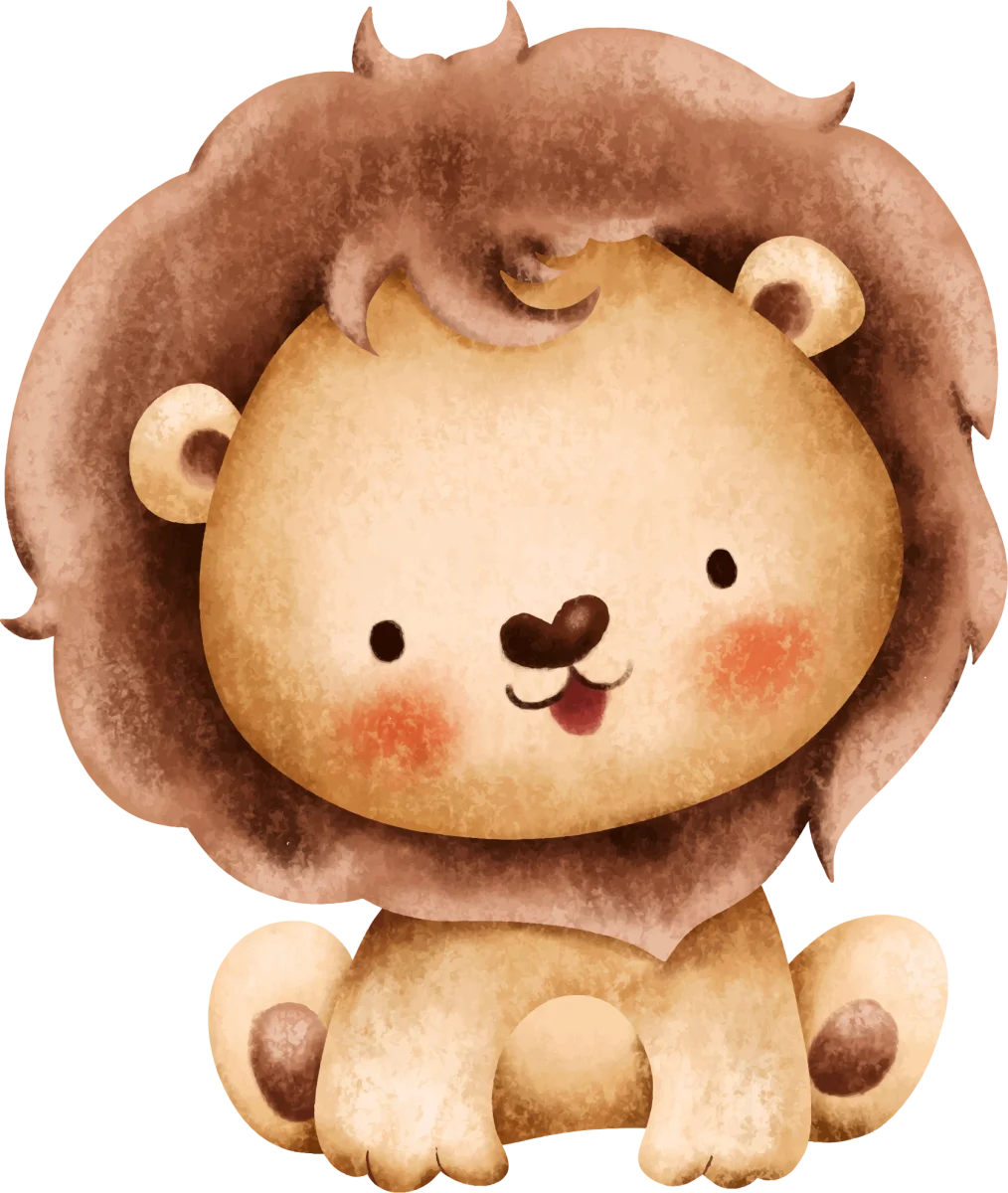 Arquivo Digital Elementos Safary baby cut PNG - Imagem 5