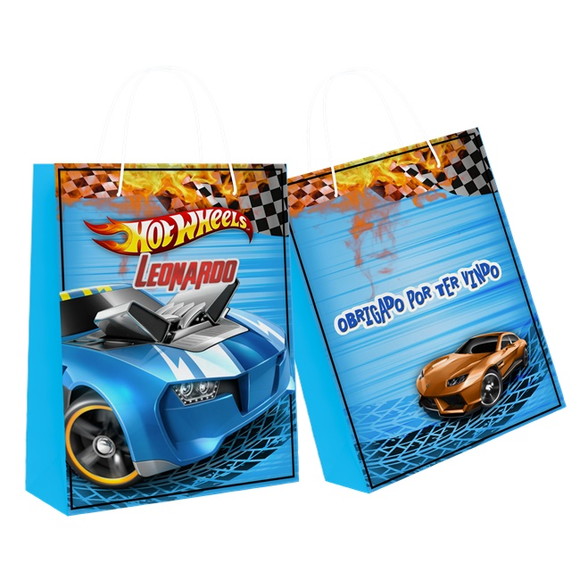 Kit 30 Sacolinha Surpresa - Hot Wheels 2
