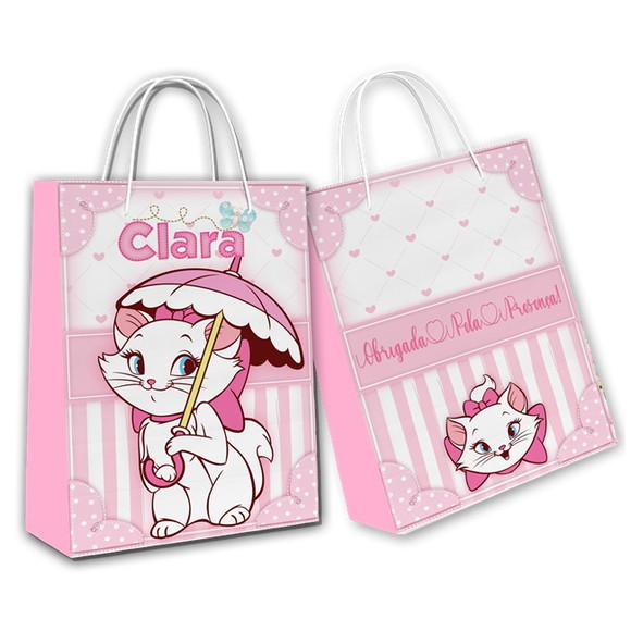 Kit 30 Sacolinha Surpresa - Gatinha Marie 1