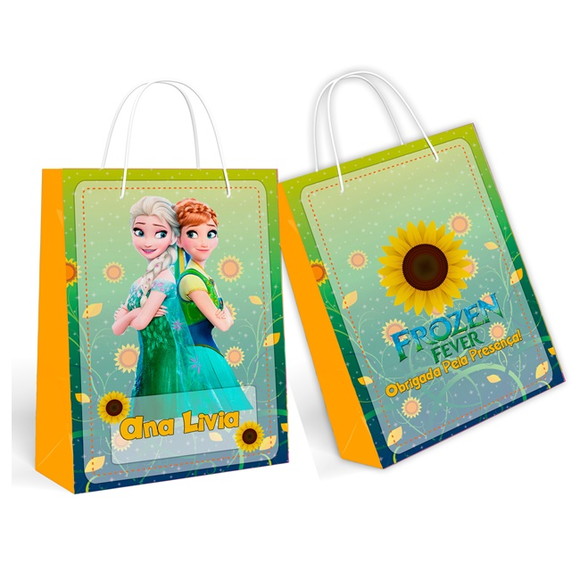 Kit 30 Sacolinha Surpresa - Frozen Fever - 04