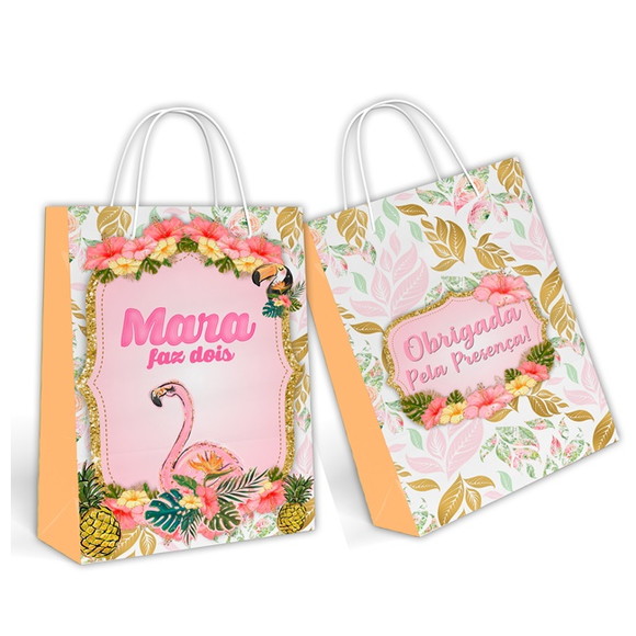 Kit 30 Sacolinha Surpresa - Flamingo 2