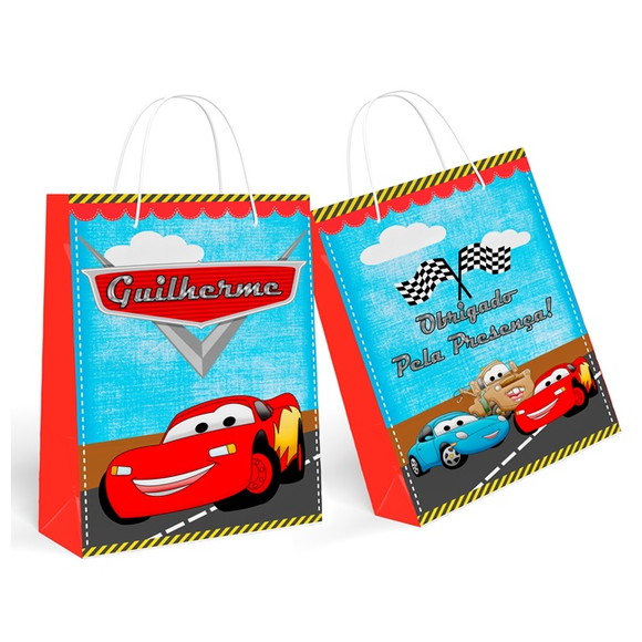 Kit 30 Sacolinha Surpresa - Carros Relâmpago Mcqueem2