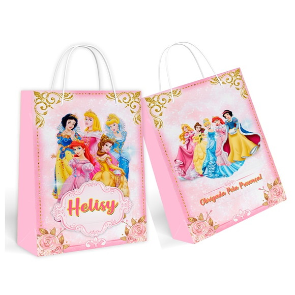 Kit 30 Sacolinha Surpresa - Princesa 8
