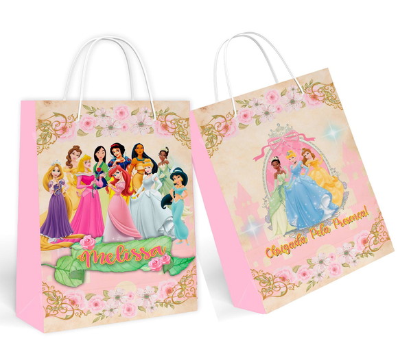 Kit 30 - Sacolinha Surpresa "princesa Disney -3"