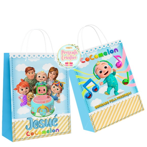 Kit 30 Sacolinha Surpresa - Cocomelon 2