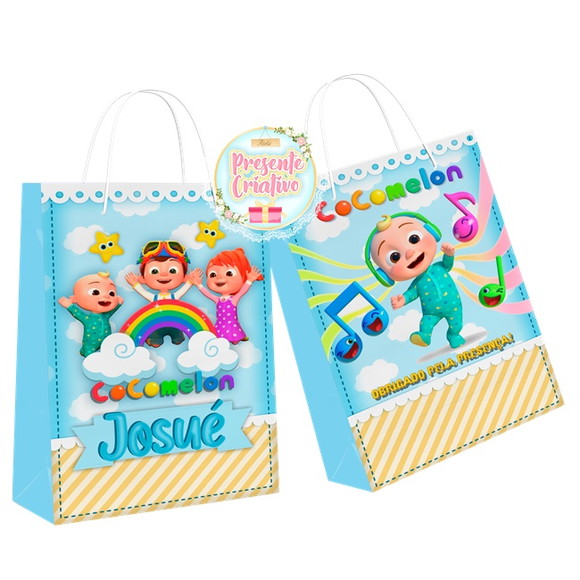 Kit 25 Sacolinha Surpresa - Cocomelon