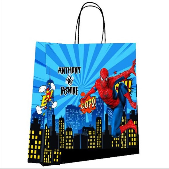 Kit 30 Sacolinha - Homem Aranha
