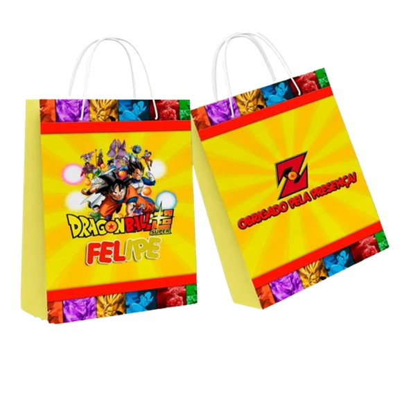 Kit 25 - Sacolinha Surpresa Dragon Ball Z