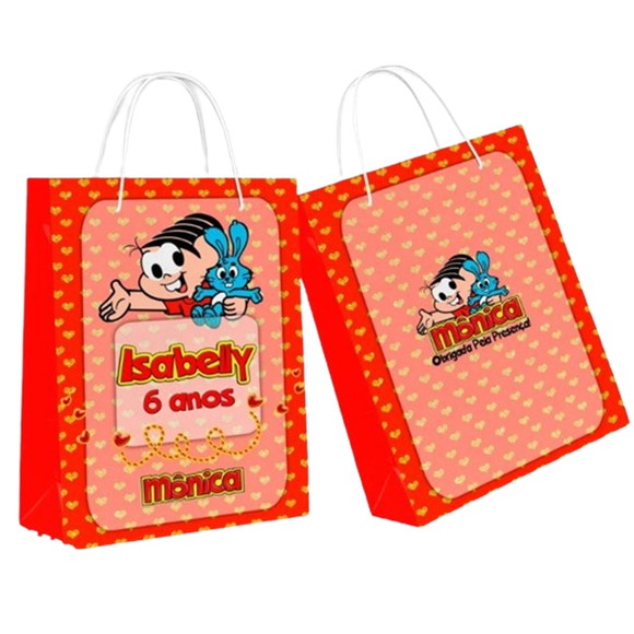 Kit 30 Sacolinha Surpresa Monica