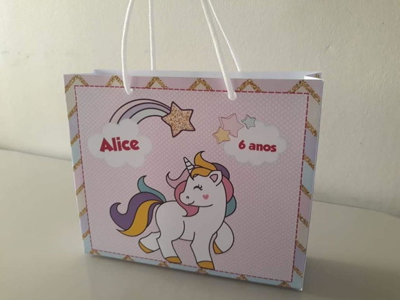 Kit 30 - Sacolinha Surpresa Unicornio 8