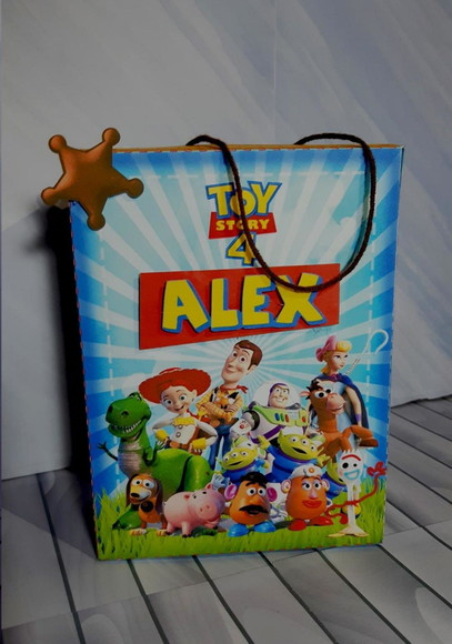 Kit 30 Sacolinha Surpresa Toy Story Menino 2