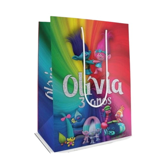 Kit 30 Sacolinha Trolls