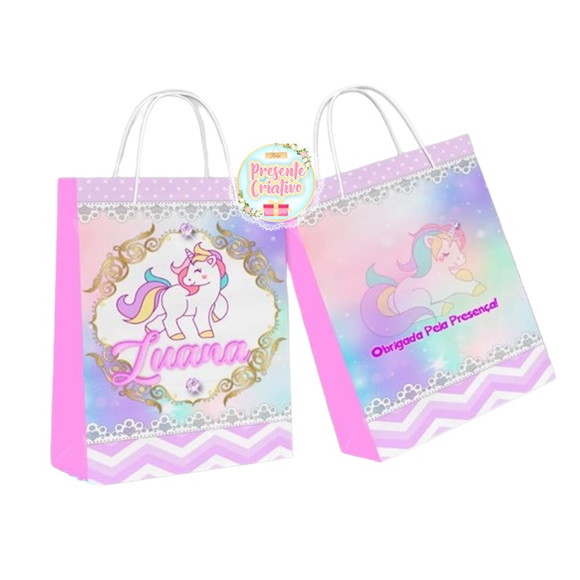 Kit 30 - Sacolinha Surpresa Unicornio 6