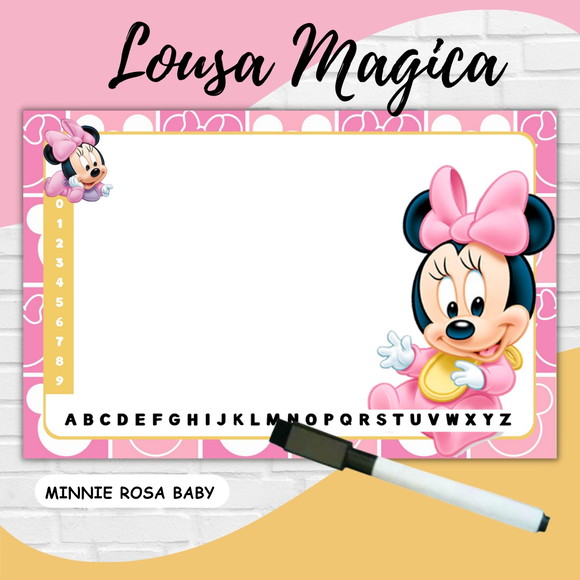 Lousa Mágica - Minnie Rosa Baby