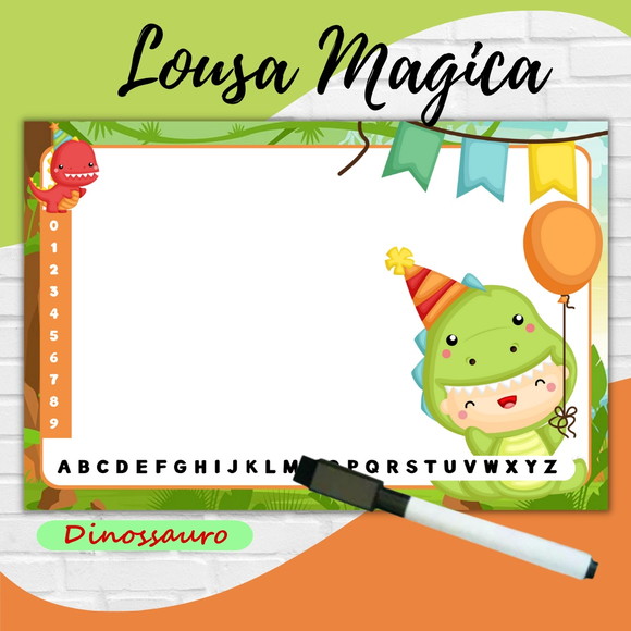Lousa Mágica - Dinossauro Baby