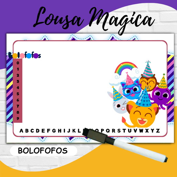 Lousa Mágica - Bolofofos