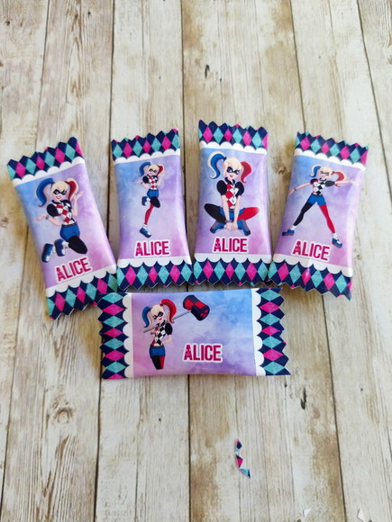 Balas Personalizadas - Arlequina
