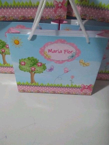 Kit 30 Sacolinha Surpresa Jardim Encantado - Modelo 2