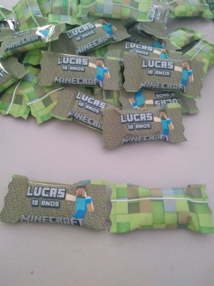 Balas Personalizadas - Minecraft