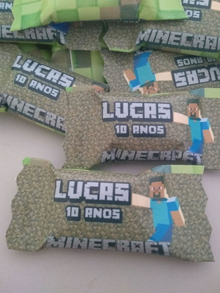 Balas Personalizadas - Minecraft - Imagem 2