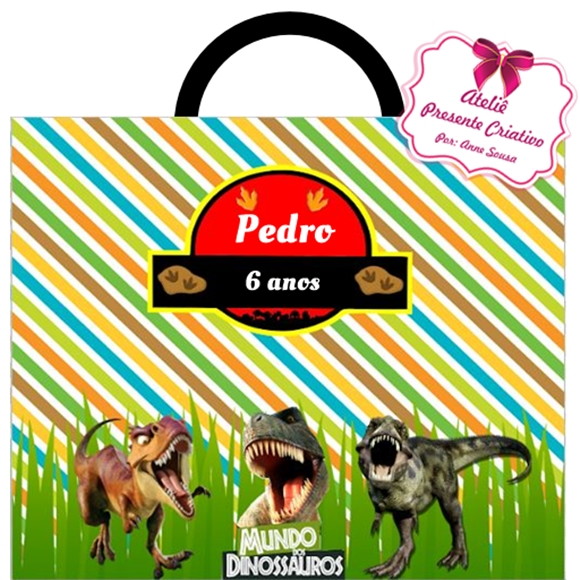 Sacolinha Surpresa Mundo dos Dinossauros