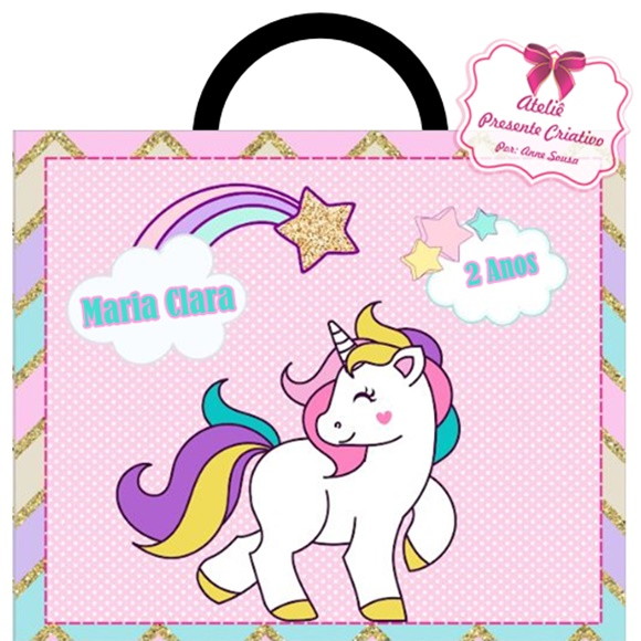 Sacolinha Surpresa Unicornio