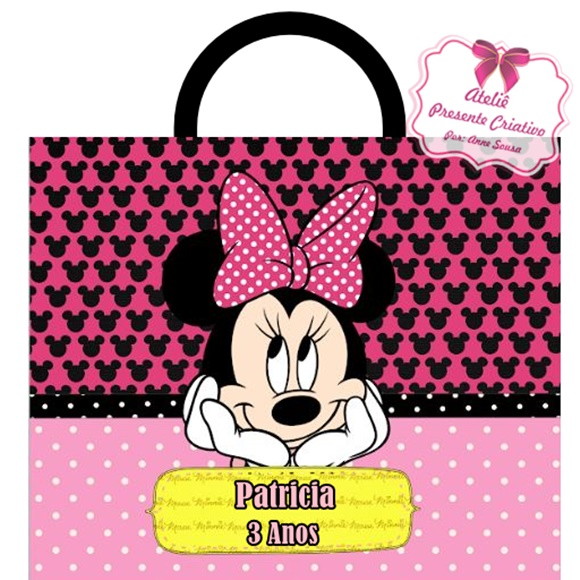 Sacolinha Surpresa Minnie Rosa