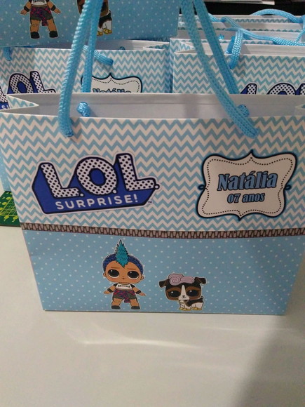 Kit 30 - Sacolinha Surpresa Lol Surprise (menino)