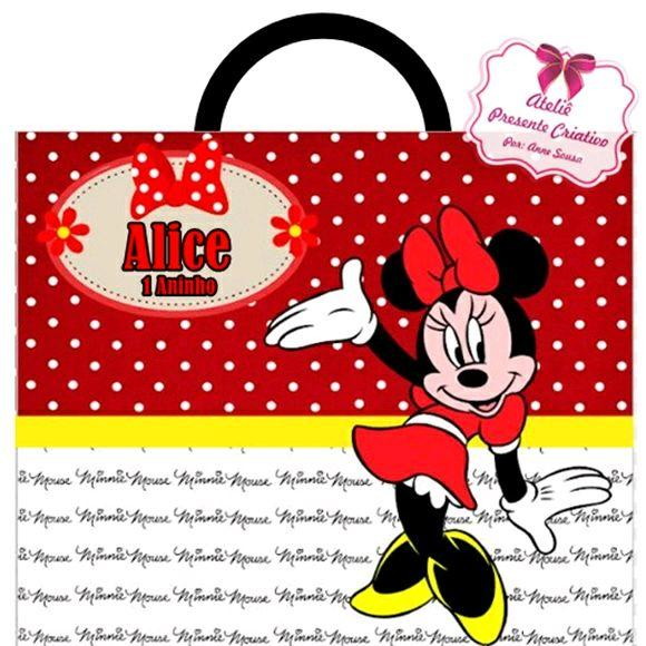 Sacolinha Surpresa Minnie Vermelha