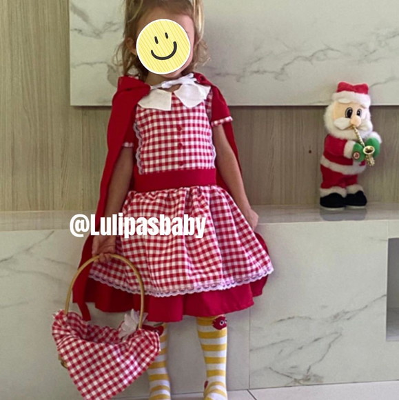 Fantasia Chapeuzinho Vermelho