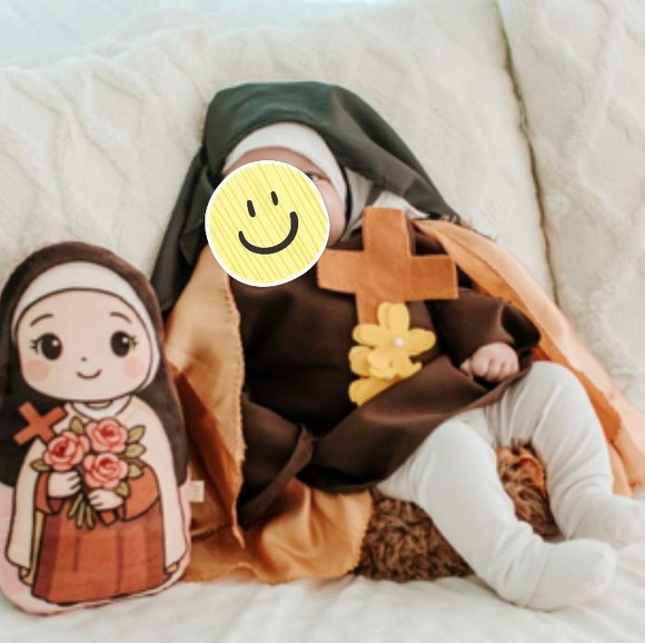 Traje Infantil Santa Terezinha