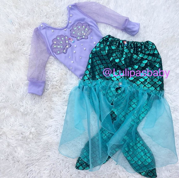 Conjunto Sereia Infantil