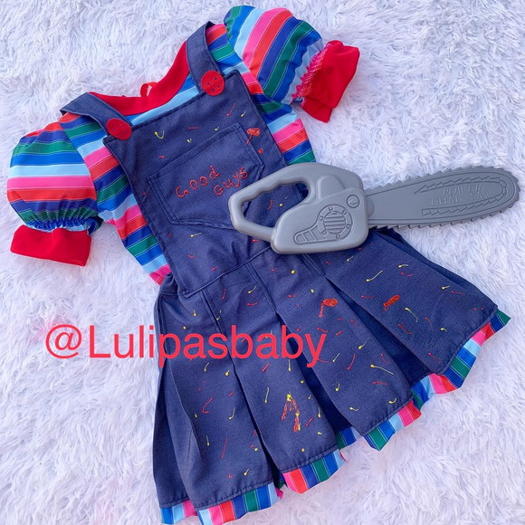 Fantasia Infantil Brinquedo Assassino Chucky Feminina
