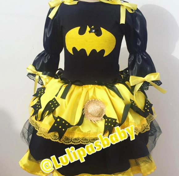 Fantasia infantil batgirl