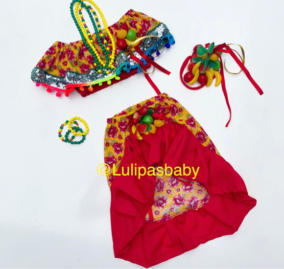 Fantasia Carmen Miranda infantil