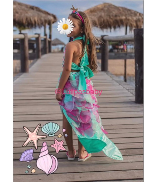 Conjunto sereia com cauda