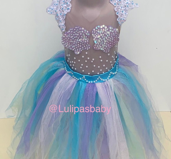 Vestido Sereia infantil
