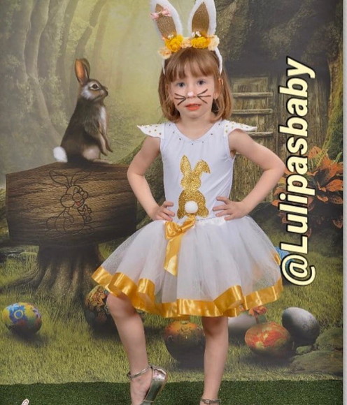 Roupa Infantil Páscoa Coelhinha