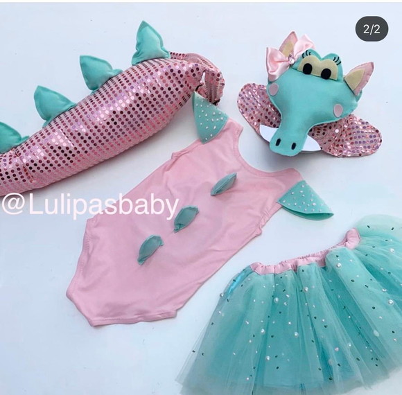 Fantasia De Dinossauro Menina