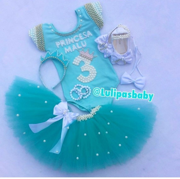Roupa, fantasia Princesa e o sapo tiana