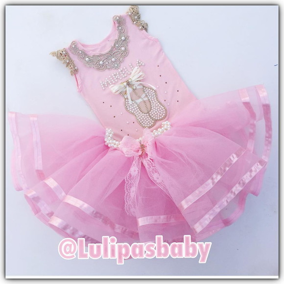 Fantasia, Ballet (Rosa) roupa bailarina