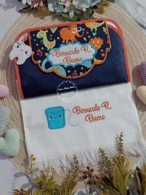 Kit higiene bucal escolar luxo
