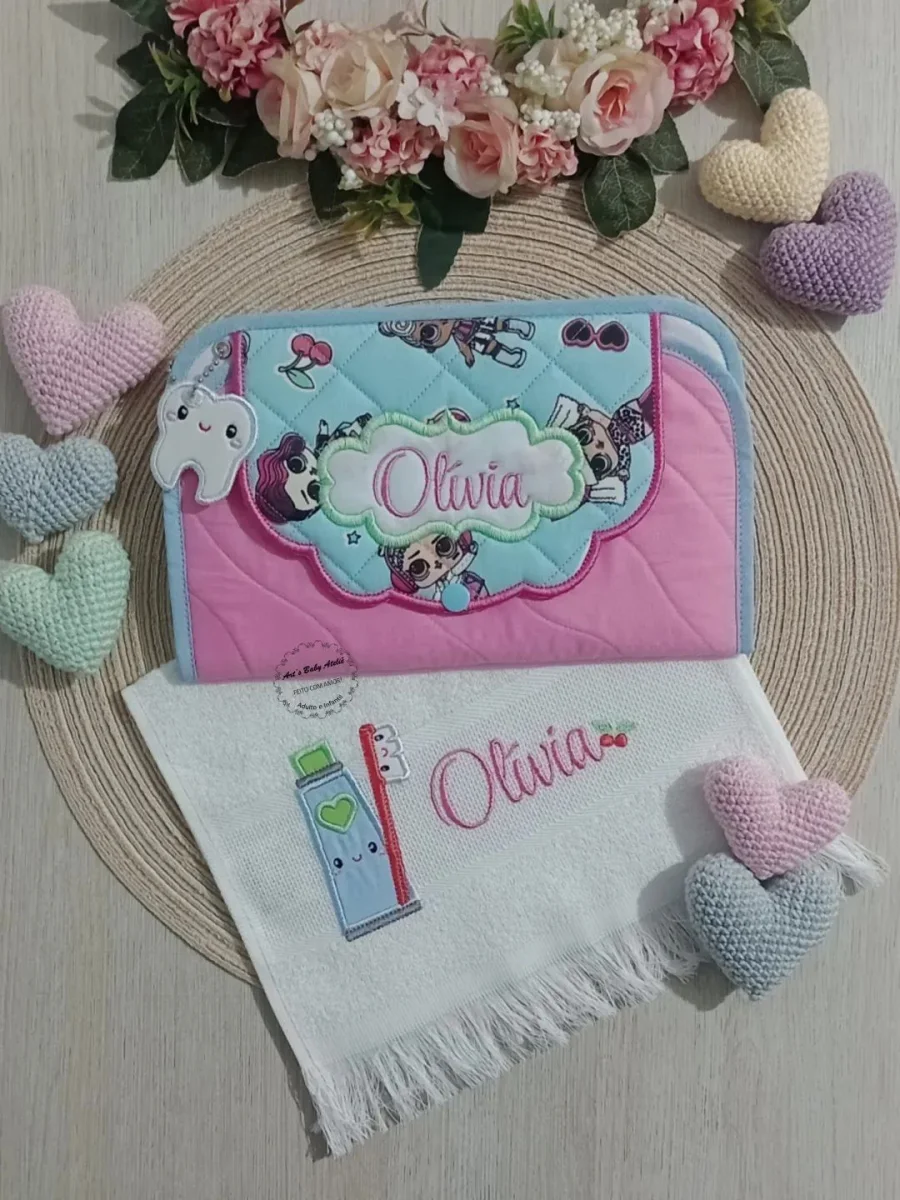 Kit higiene bucal escolar luxo - Imagem 2