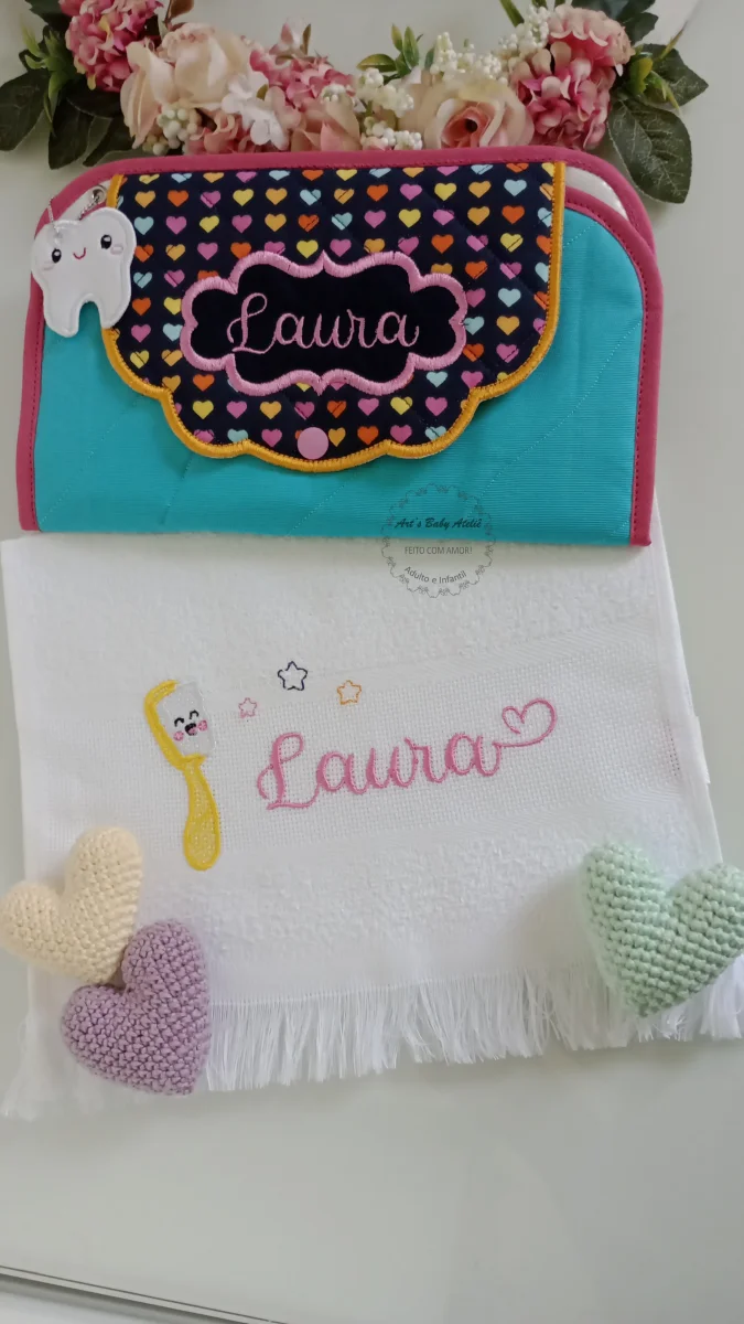 Kit higiene bucal escolar luxo - Imagem 2