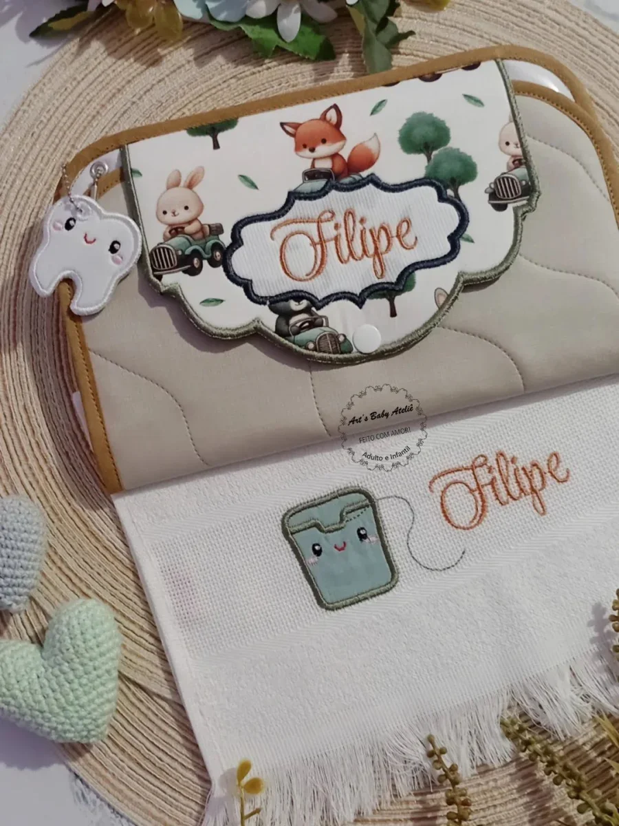 Kit higiene bucal escolar luxo - Imagem 5