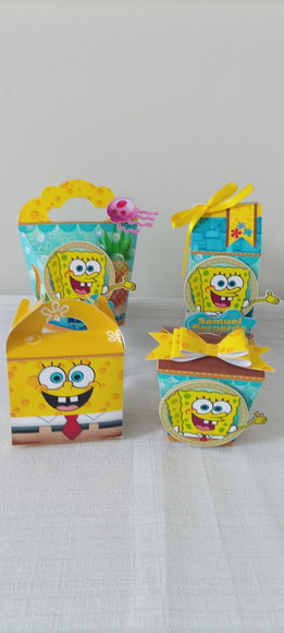 Kit Festa Bob Esponja 40 Peças - Imagem 2