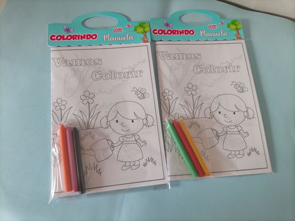 Kit Colorir Jardim Encantado Vários Temas