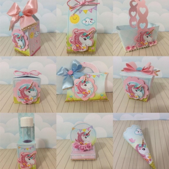 40 Personalizados Unicórnio